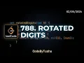 LeetCode 788 Rotated Digits Easy Trick to Solve Java Solution CodeByTushu