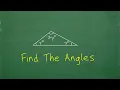 Triangle - Find the Angles need Algebra skills