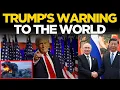 Lagu Trump Live | 'World On Brink Of World War 3': Trump's Dire Warning To World | Trump Latest News Live
