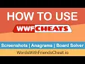 Words With Friends Cheat IO - The Best Answers for WWF and WWF2 with Screenshot Solver