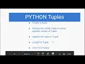 Tuple Data Type in Python