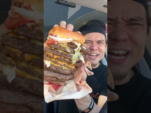 Wendy's T-Rex Burger Challenge (destroyed)