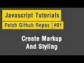 Fetch Github Repos - Arabic JavaScript Tuts
