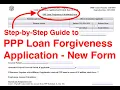 PPP Loan Forgiveness Application Step-by-Step Guide to Get 100 PPP Loan Forgiveness