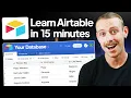 Learn Airtable FAST Beginner Tutorial in 15 Minutes