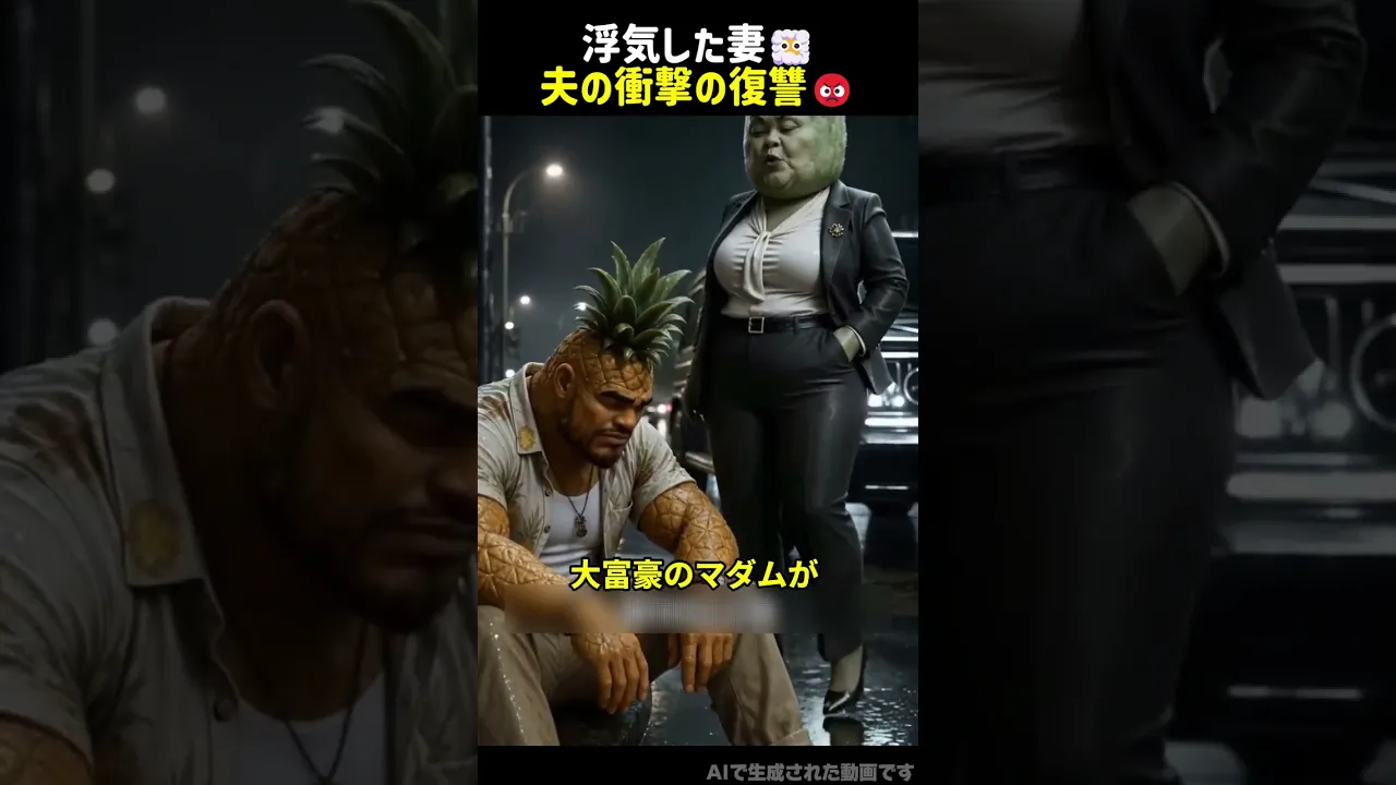 【裏切られたパイナップル夫の闇落ちとタマネギ妻の涙】