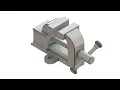 solidworks tutorial design and Assembly of Bench Vise