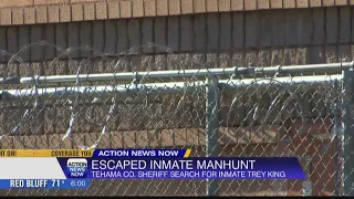 People in Red Bluff react to the continued search for an escaped prisoner