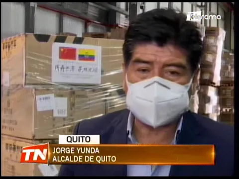 Embajada de China donó insumos y pruebas PCR al municipio de Quito