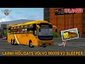 DOWNLOAD LAXMI HOLIDAY VOLVO 9600 V2 SLEEPER BUS MOD FOR BUS SIMULATOR INDONESIA V3.7.1 #bussidmods
