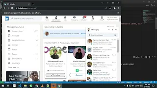 Linkedin Connection request sender using python selenium