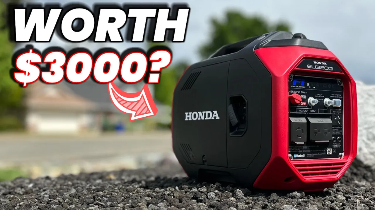 HONDAS NEW EFI WORTH $3000? Honda EU3200I Best New Generator?