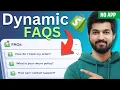 Show Dynamic FAQs for Different Products in Shopify Dawn and Horizon Theme