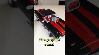 When you finish building a LEGO set but... 🤣🤣 - Chevy #shorts
