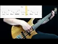 Bruno Mars, Anderson .Paak, Silk Sonic - Smokin Out The Window (Bass Cover) (Tabs In Video)