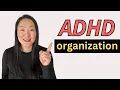 AD Organization tips for chronic disorganization