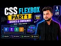 CSS Flexbox Tutorial for Beginners in Part 1 Flex Container Display Flex Layout