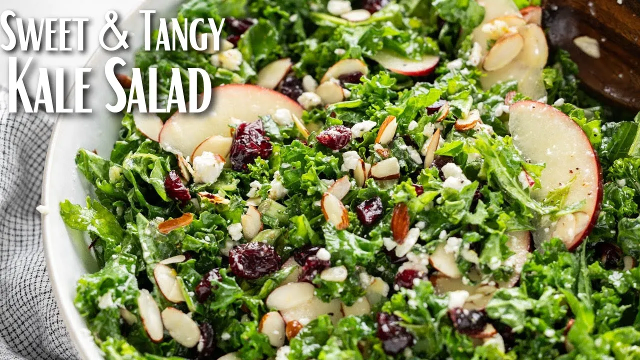 Sweet and Tangy Kale Salad