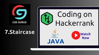 7 Stair case Hackerrank JAVA