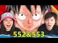 Lagu LUFFY HAS ARRIVED!👒 One Piece Ep 552 \u0026 553 REACTION \u0026 REVIEW