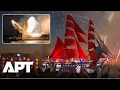 WATCH Russia s Giant Firebird Lights Up St Petersburg s Scarlet Sails Celebration APT