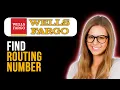 How To Find My Bank Routing Number Wells Fargo Full Tutorial