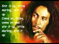 Bob Marley - Stir it Up  HQ (Lyrics)