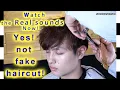 Best ASMR soft two-block haircut