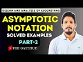 Asymptotic Notation Solved Examples Part-2 Big O Big Big GATECSE DAA