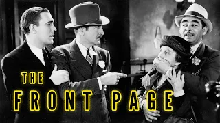 The Front Page (1931) Comedy, Crime, Drama Full Length Movie