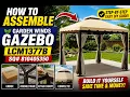 How to Assemble a Garden Winds Gazebo LCM1377B SQ 810405350 Step-by-Step DIY Guide