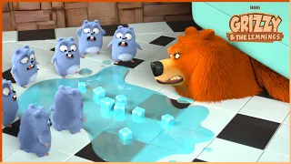 Ice & Bears | Grizzy & the Lemmings | 30' Compilation | 🐻🐹 Cartoon for Kids