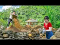 Timelapse - Stone Pond Repair \u0026 Farm Build in 23 Hours