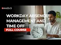 Workday Absence Management and Time Off Full Course ZaranTech