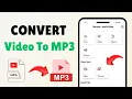 How to Convert Videos to MP3 for Free (2025 Method)