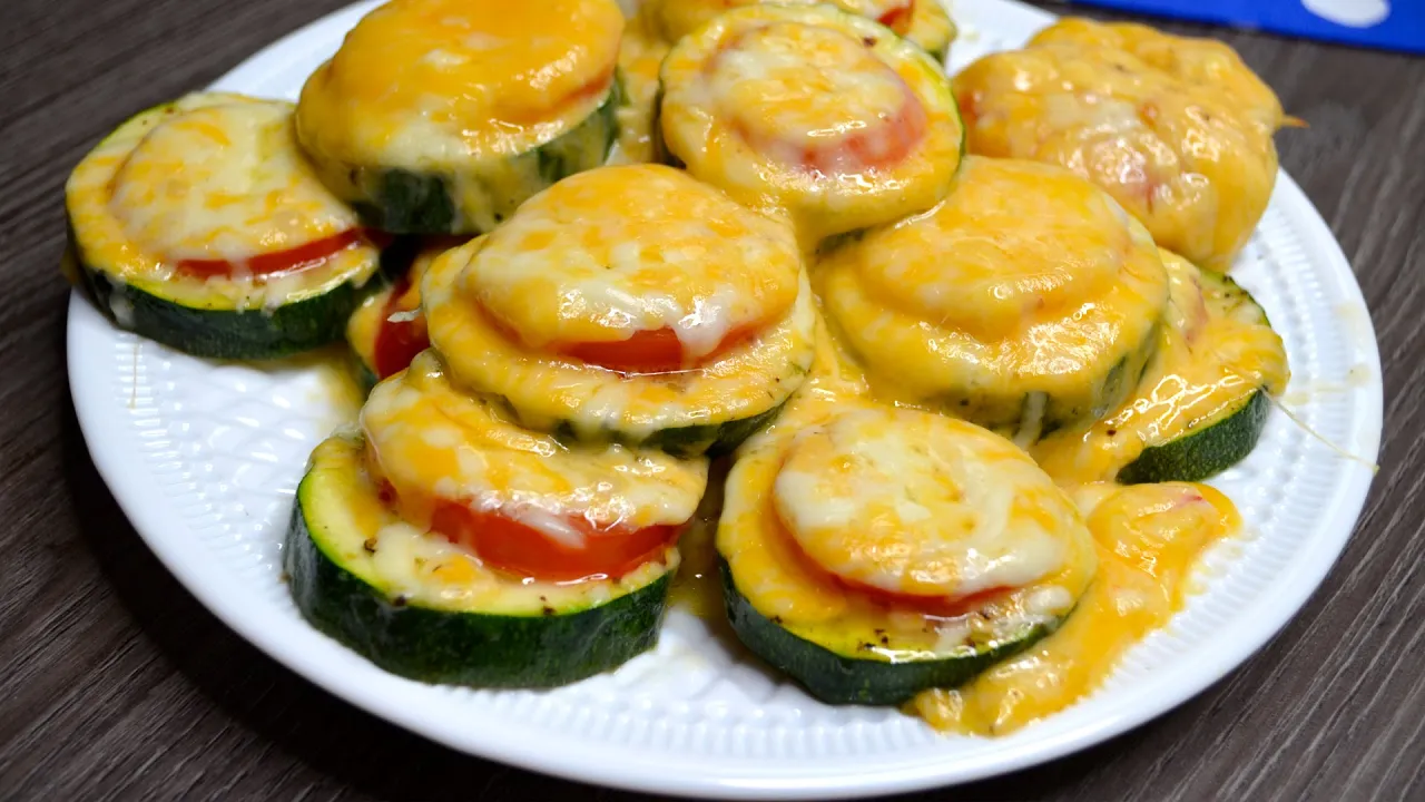 1 Zucchini und 2 Rezepte! Die leckerste Zucchini-Vorspeise, schnell und lecker. Mein Lieblingsessen!