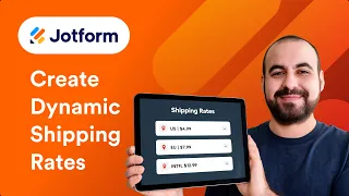 How to Create Dynamic Shipping Rates in Jotform