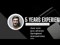 Java and Microservices Telephonic interview realtime experience 5 year experienced part2