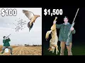 Cheap Vs Expensive SHOTGUN Hunting