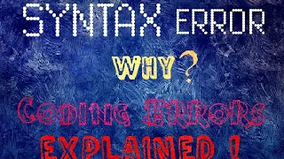 QBASIC TUTORIAL 3 SYNTAX ERROR SOURCE CODE and STRINGS