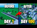 Lagu I Survived 100 Days In My City.. | Roblox