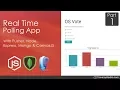 Node js Pusher Real Time Polling App 1 - Initial Back End