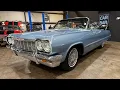 For Sale 1964 Chevy Impala Convertible 69 995 Nationwide Shipping Financing Available