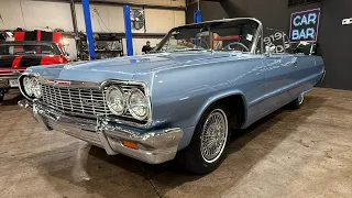 For Sale 1964 Chevy Impala Convertible 69 995 Nationwide Shipping Financing Available