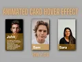 Animated Card Hover Effect Step-by-Step in HTML CSS