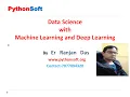 Data Science Machine Learning Deep Learning Ranjan Das Ranjan Sir www pythonsoft org