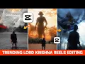 Download Lagu Instagram Trending New Lord Krishna Sky Changing Reels Editing Tutorial In Capcut || Capcut Editing