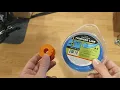 How to refill a Worx line trimmer spool the RIGHT WAY using cheap Harbor Freight trimmer line