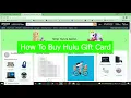 How To Buy Hulu Gift Card Online 2022