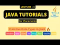 Java Primitive Data Types in 5 Minutes Explained in Eclipse